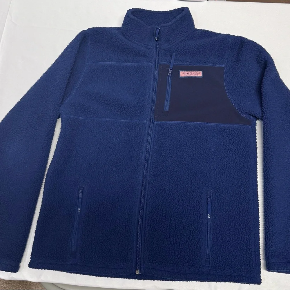 Vineyard Vines‎ Kids Blue Fleece Jacket